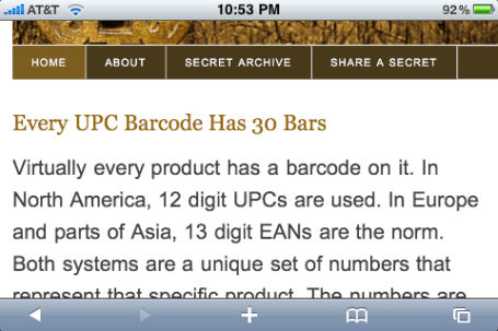 iPhone Fit to Screen