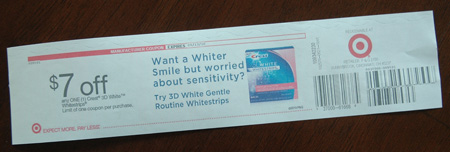 Crest White Strips Coupon $7
