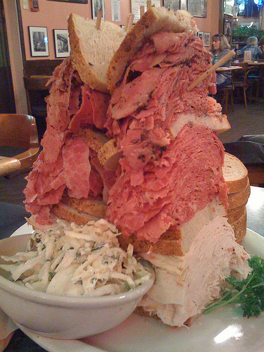 big deli sandwich