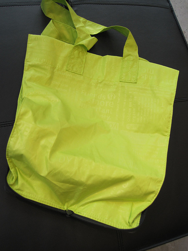 lululemon reusable bag
