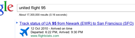 google flight tracking