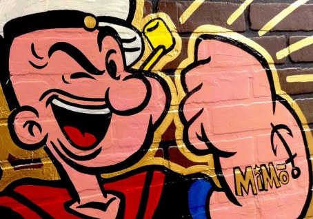 popeye graffiti